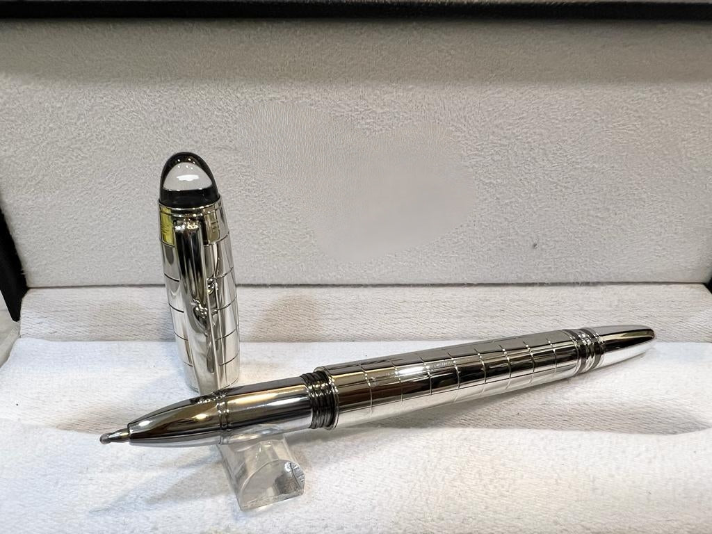 Silver Fountain Luxury Pen – Mb pen -Premium Executive Writing Pen